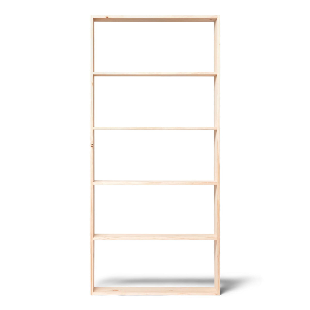 TSURUGI Bookshelf - Bookcase. Height 179.5 cm. "NATURAL" finish