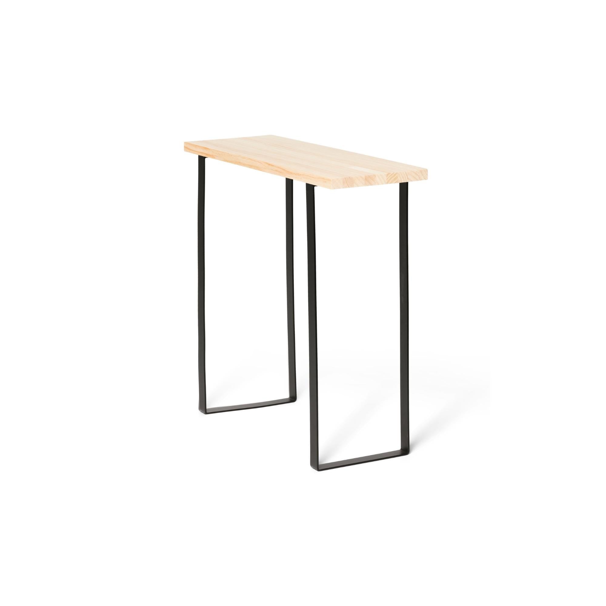 ARAKAWA Consola - Recibidor de madera maciza. Acabado "N A T U R A L".