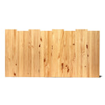 HAKU Cabecero de madera maciza. Acabado 