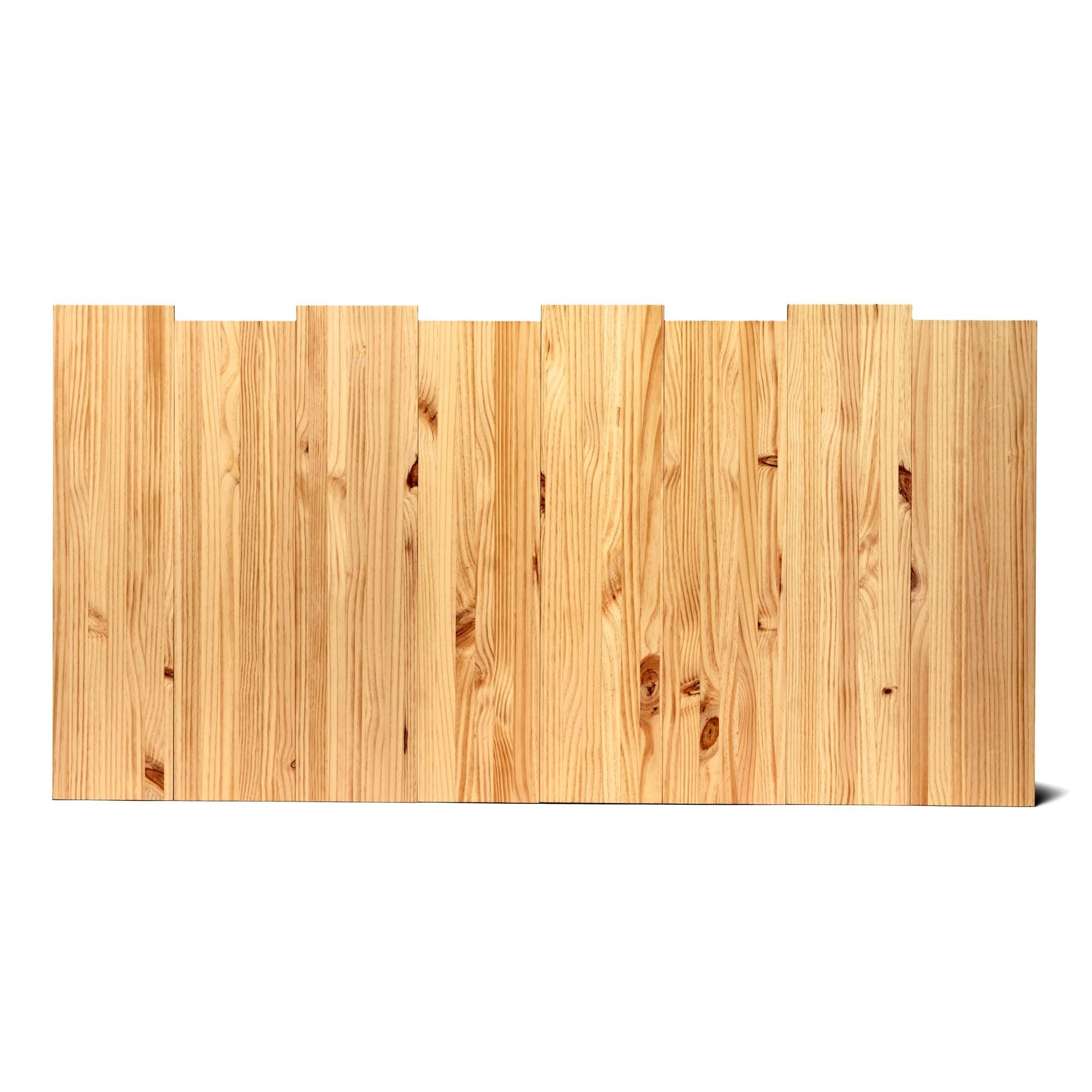 HAKU Cabecero de madera maciza. Acabado "O A K".