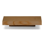 ONTAKE Floating bedside table in solid wood. 