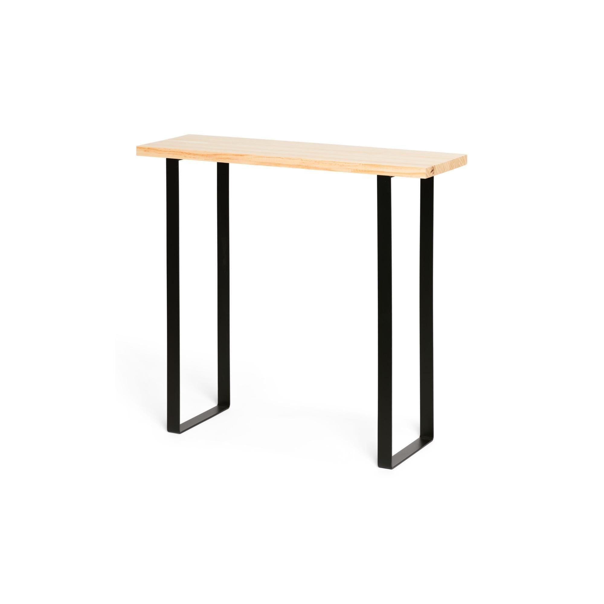 ARAKAWA Consola - Recibidor de madera maciza. Acabado "N A T U R A L".