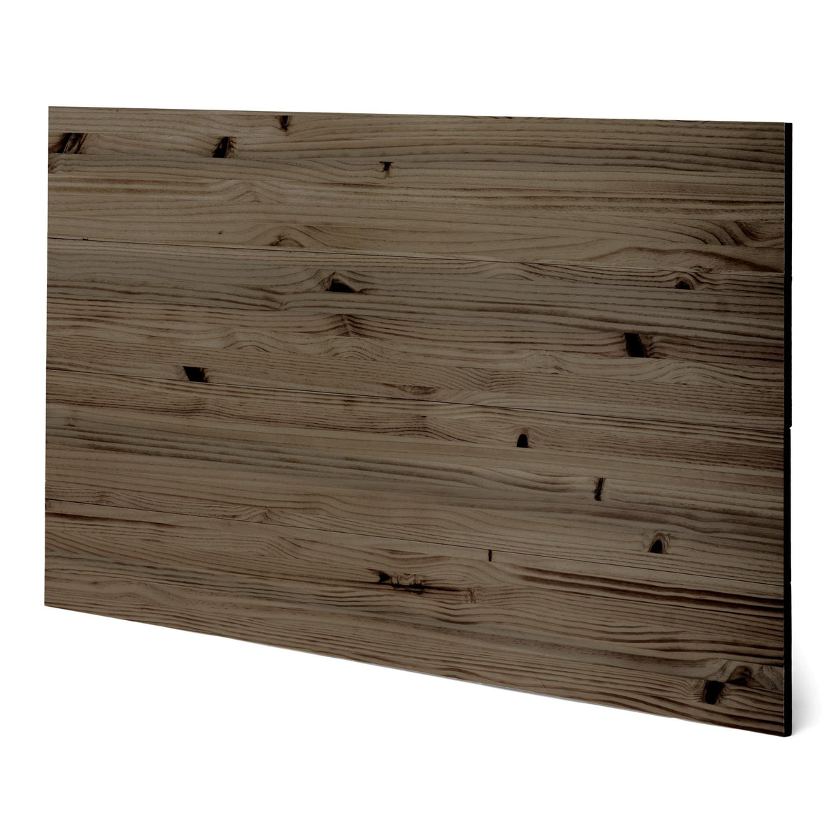FUJI Solid wood bed headboard. "R A W G R A Y" finish.