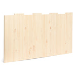 HAKU Cabecero de madera maciza. Acabado 