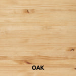 HAKU Cabecero de madera maciza. Acabado 