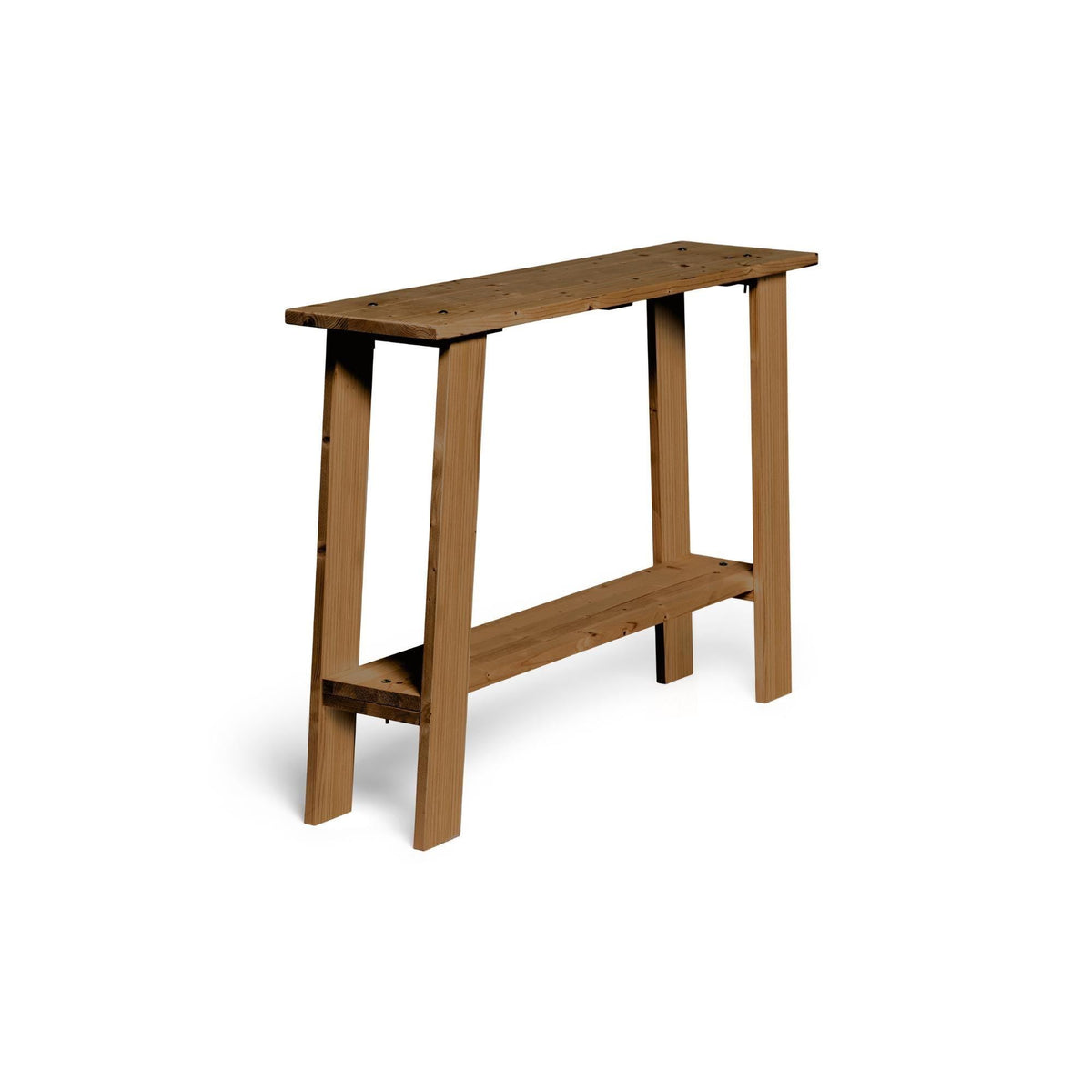 NASU Console - Hallway table in solid wood. "DARK" finish.