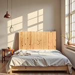 KITA Cabecero de madera maciza. Acabado 