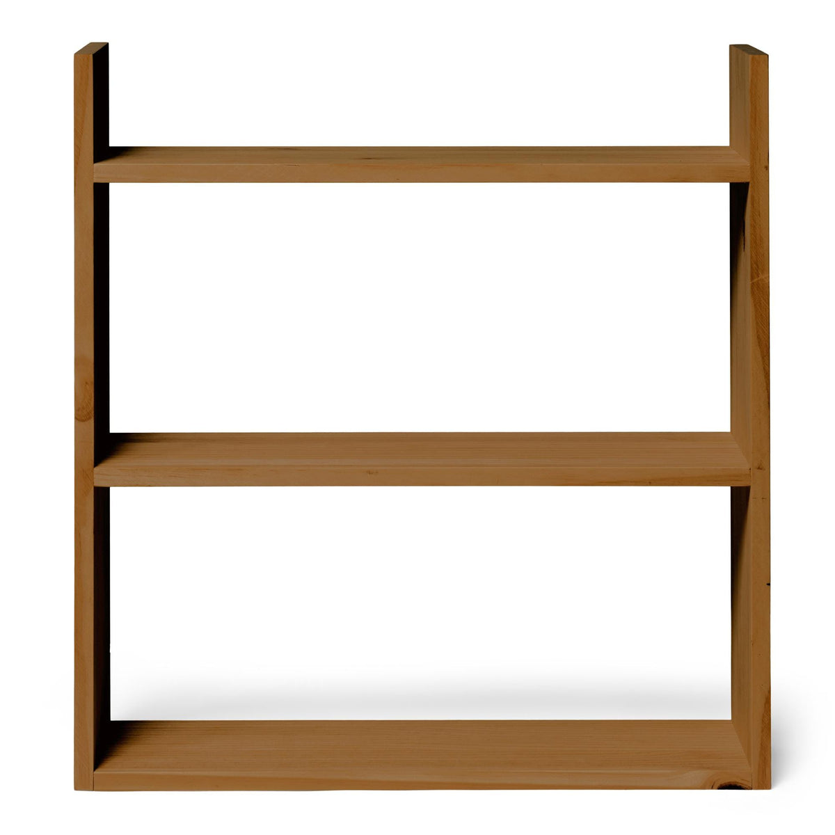 KUJU Kitchen Shelving Unit - Bookcase. "DARK" Finish.