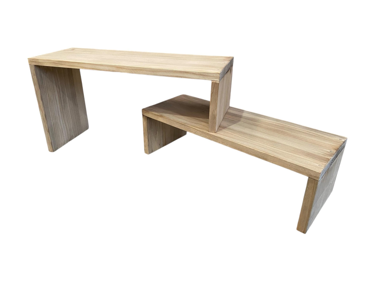 EMEKA Solid Wood TV Stand.