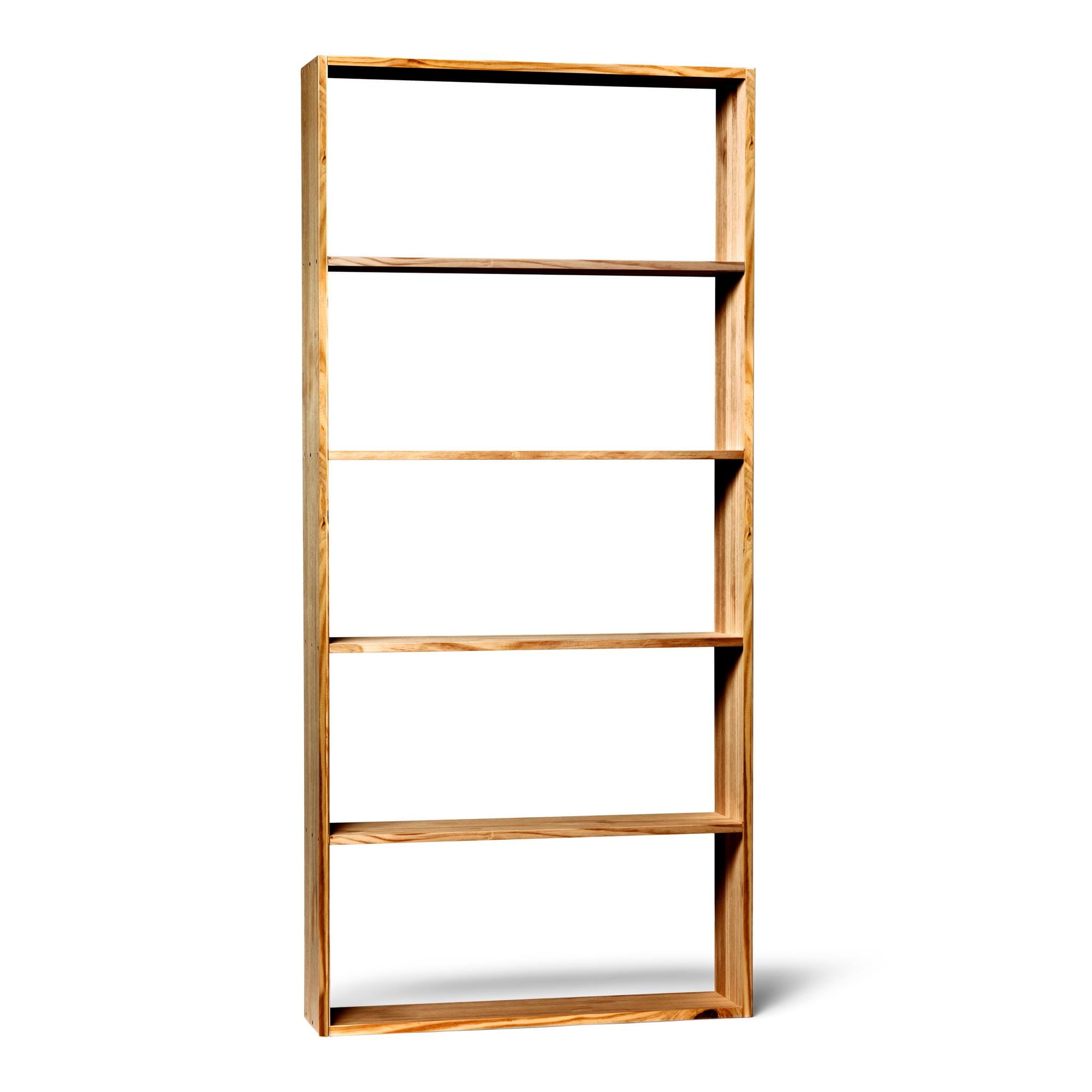 TSURUGI Estantería - Librería. Altura 179,5 cm. Acabado "O A K"