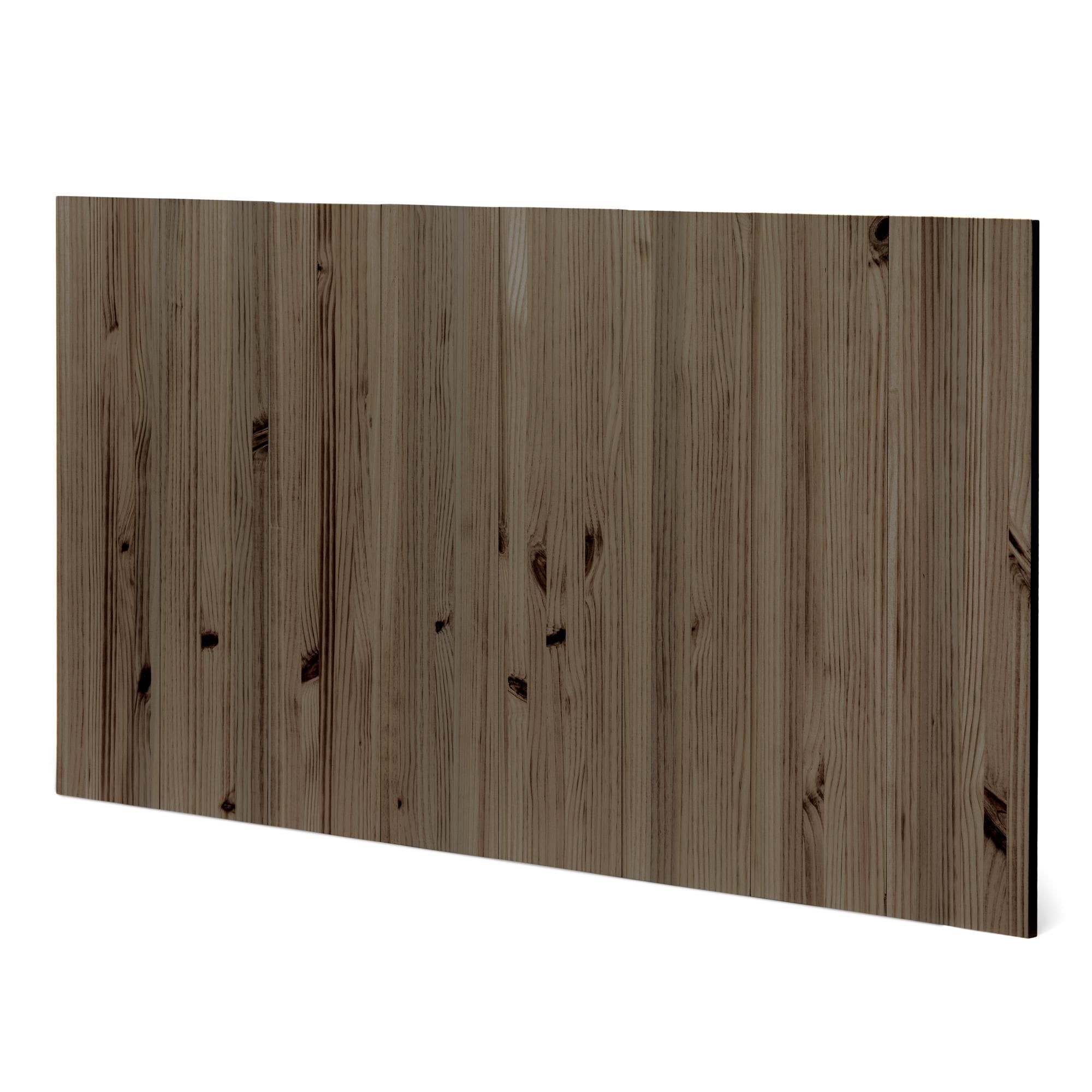 KITA Cabecero de madera maciza. Acabado "R A W  G R A Y".