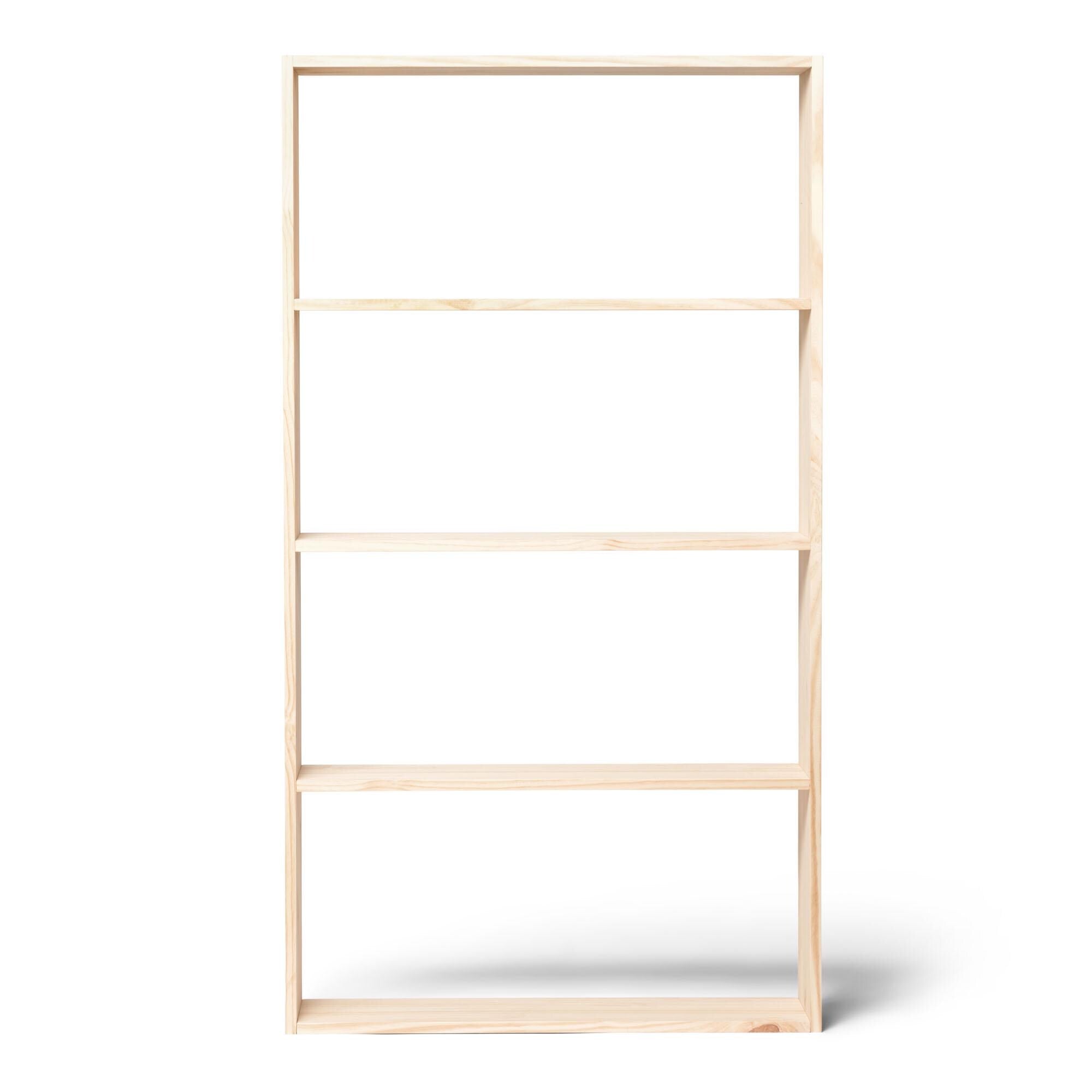 TSURUGI Estantería - Librería. Altura 145 cm. Acabado "N A T U R A L"