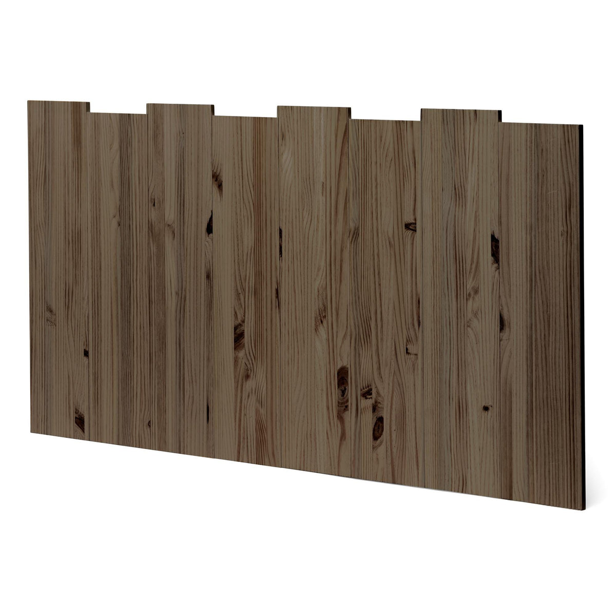 HAKU Solid wood headboard. "R A W G R A Y" finish.