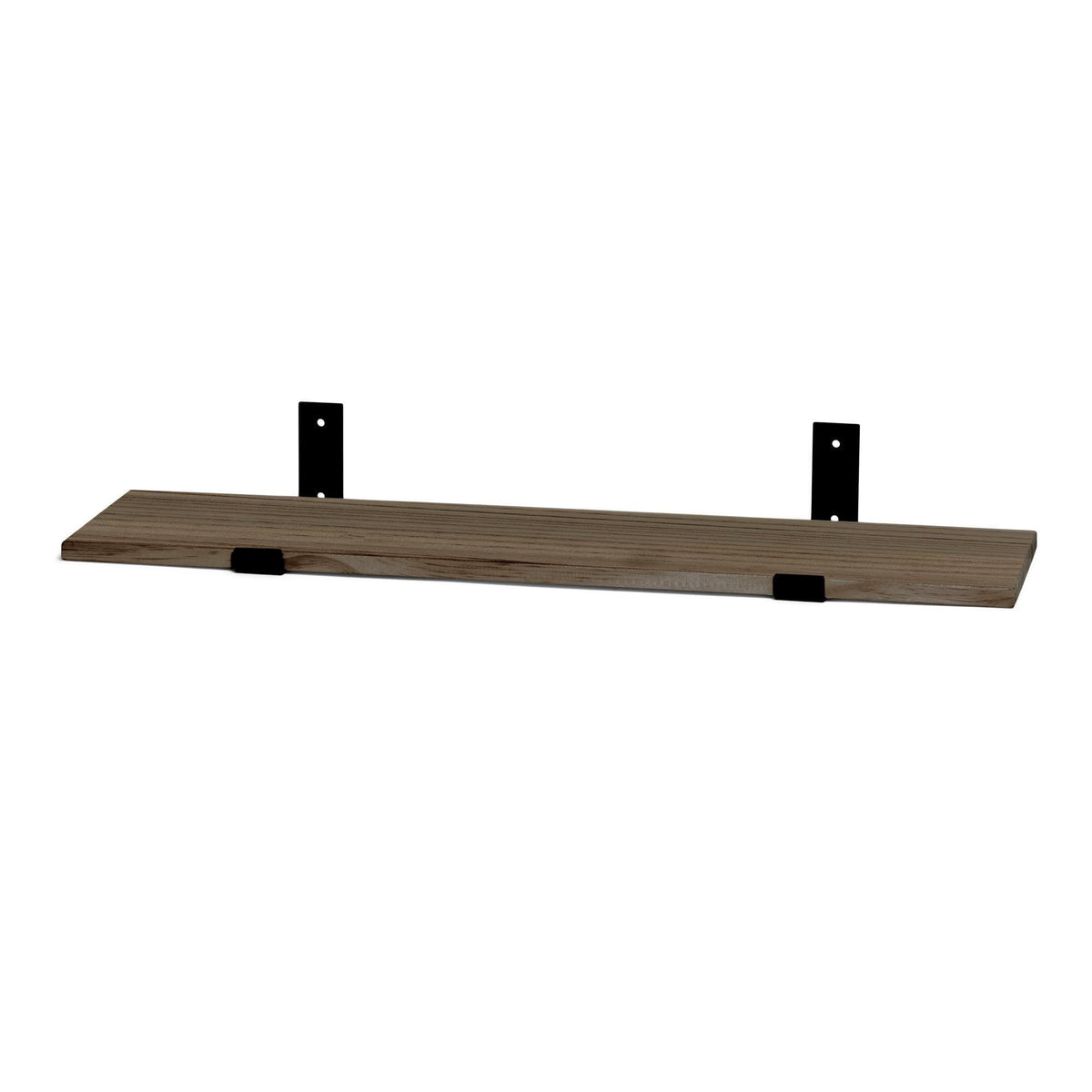 NAEBA Solid wood shelf. "RAWGRAY" finish.