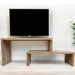 EMEKA Mueble para TV de madera maciza.