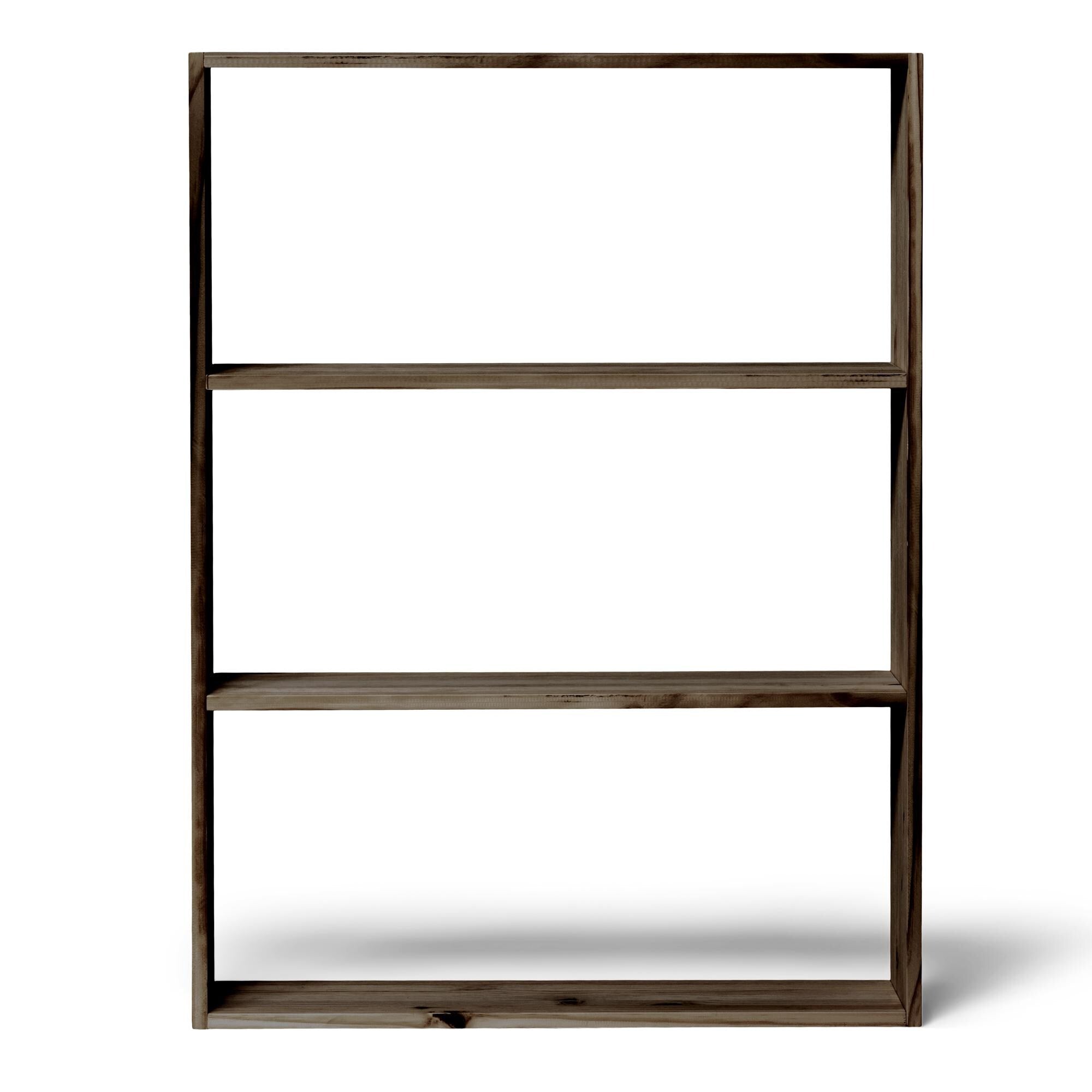 TSURUGI Estantería - Librería. Altura 106,5 cm. Acabado "R A W  G R A Y"