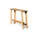 NASU Consola - Recibidor de madera maciza. Acabado 