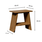 OOBAMI Solid wood bedside table. 