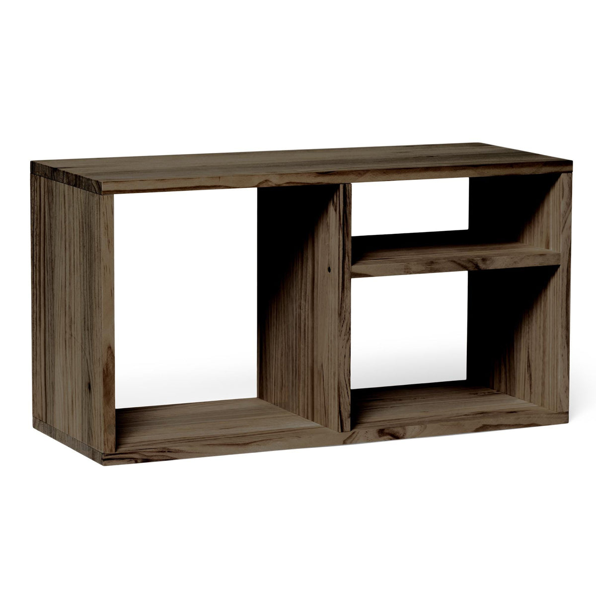 TESHIO Bookshelf - TV Unit. "RAWGRAY" Finish