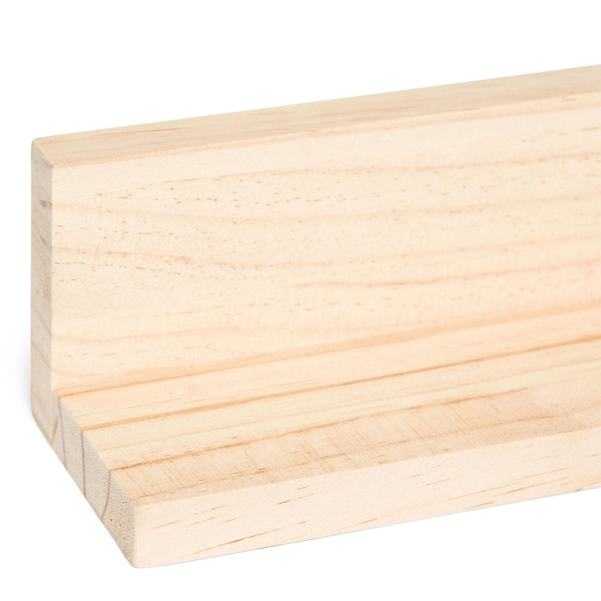 TATE Solid wood shelf. "NATURAL" finish.