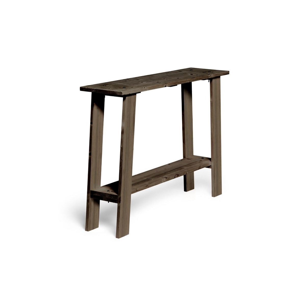 NASU Console - Hallway table in solid wood. "RAWGRAY" finish.