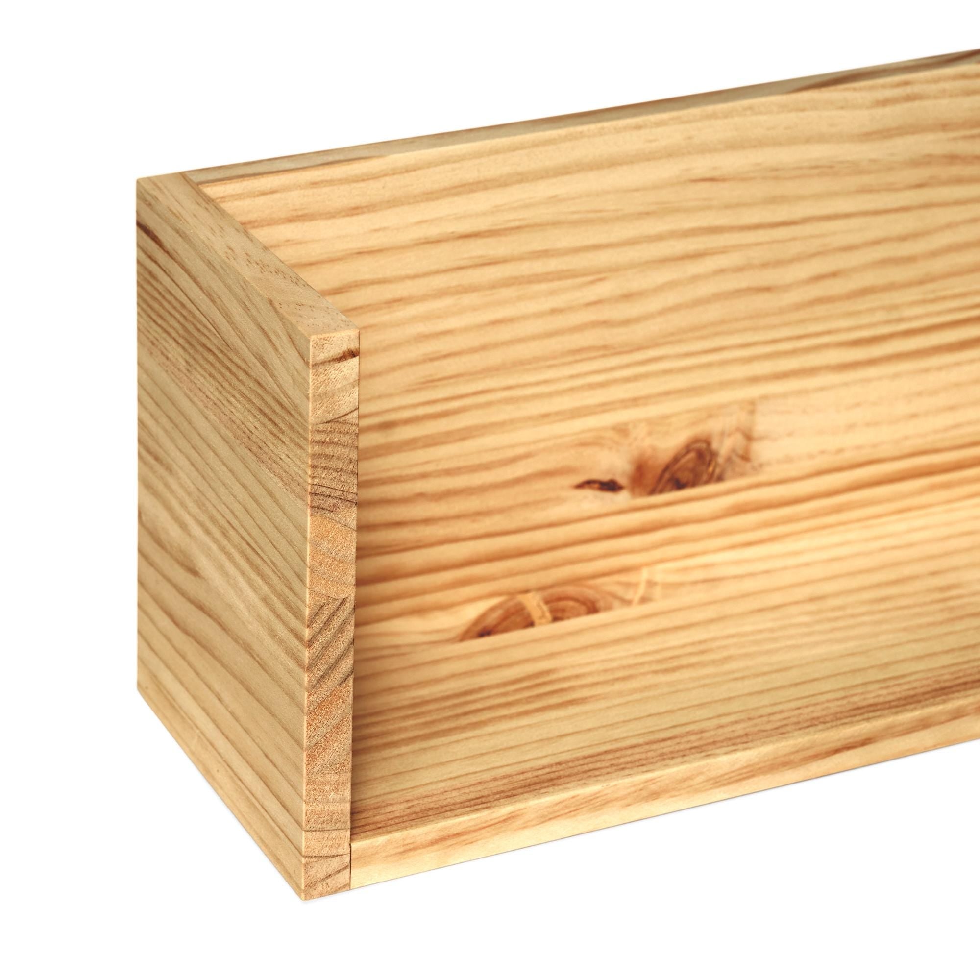 KISO Estante de madera maciza. Acabado "O A K".