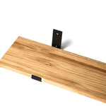 NAEBA Estante de madera maciza. Acabado 