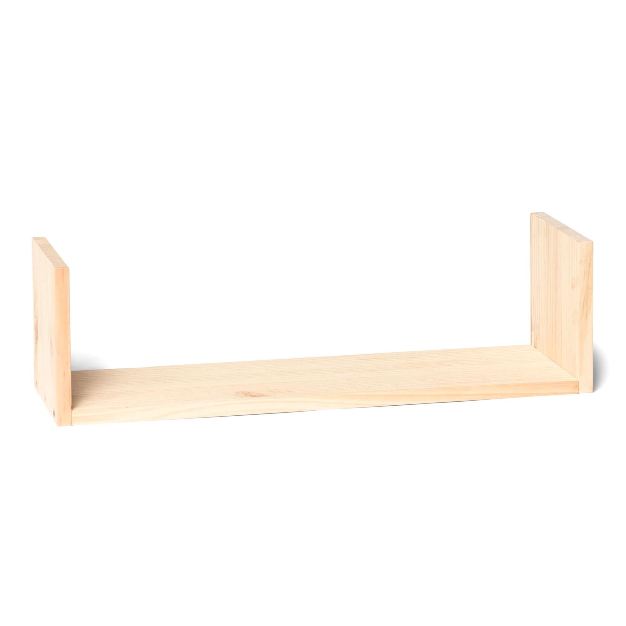 ISHIKARI Estante de madera maciza. Acabado "N A T U R A L".