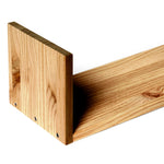 ISHIKARI Estante de madera maciza. Acabado 