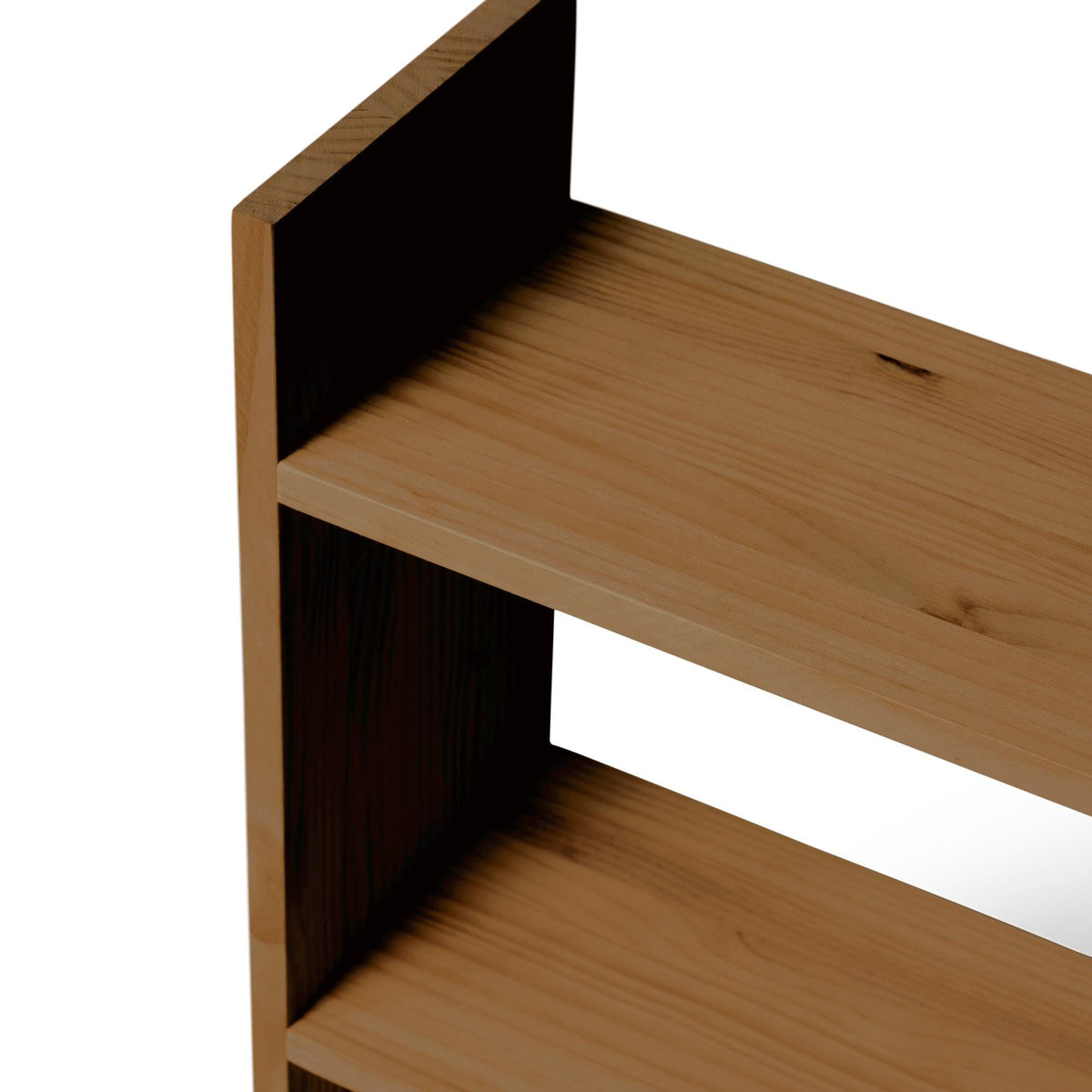 KUJU Kitchen Shelving Unit - Bookcase. "DARK" Finish.