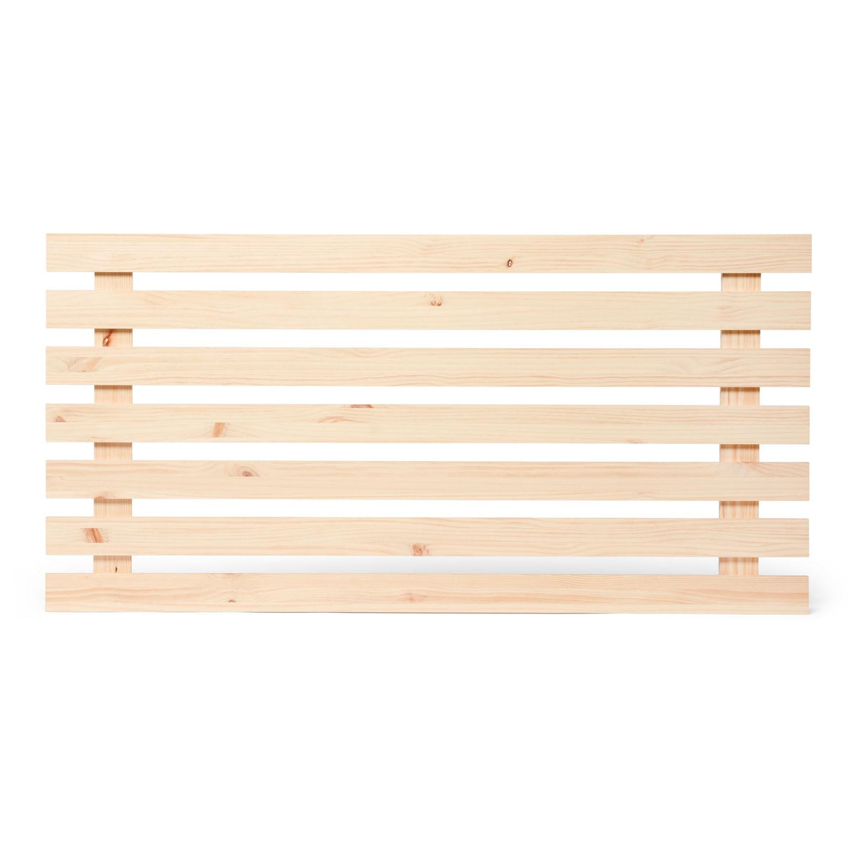 AINO Solid wood bed headboard. "N A T U R A L" finish.