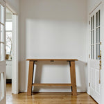 NASU Consola - Recibidor de madera maciza. Acabado 