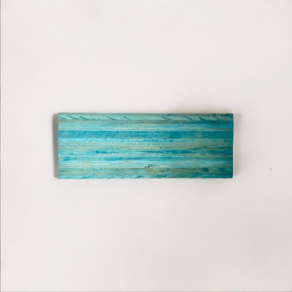 Cabecero de madera | Altura 60 cm | Acabado "SEA" | Hiyori. Hecho a mano con madera maciza - Perfecto para el dormitorio.