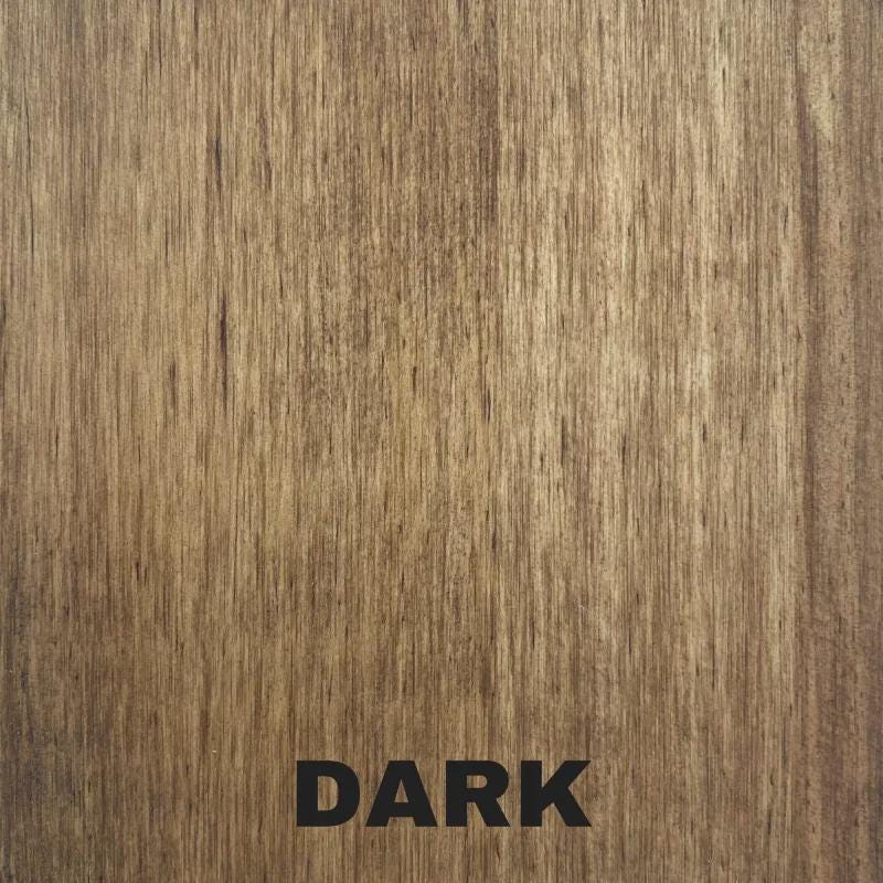 Cabecero | Altura 60 cm | Acabado "OSCURO" | Haku. Hecho a mano con madera maciza - Perfecto para el dormitorio