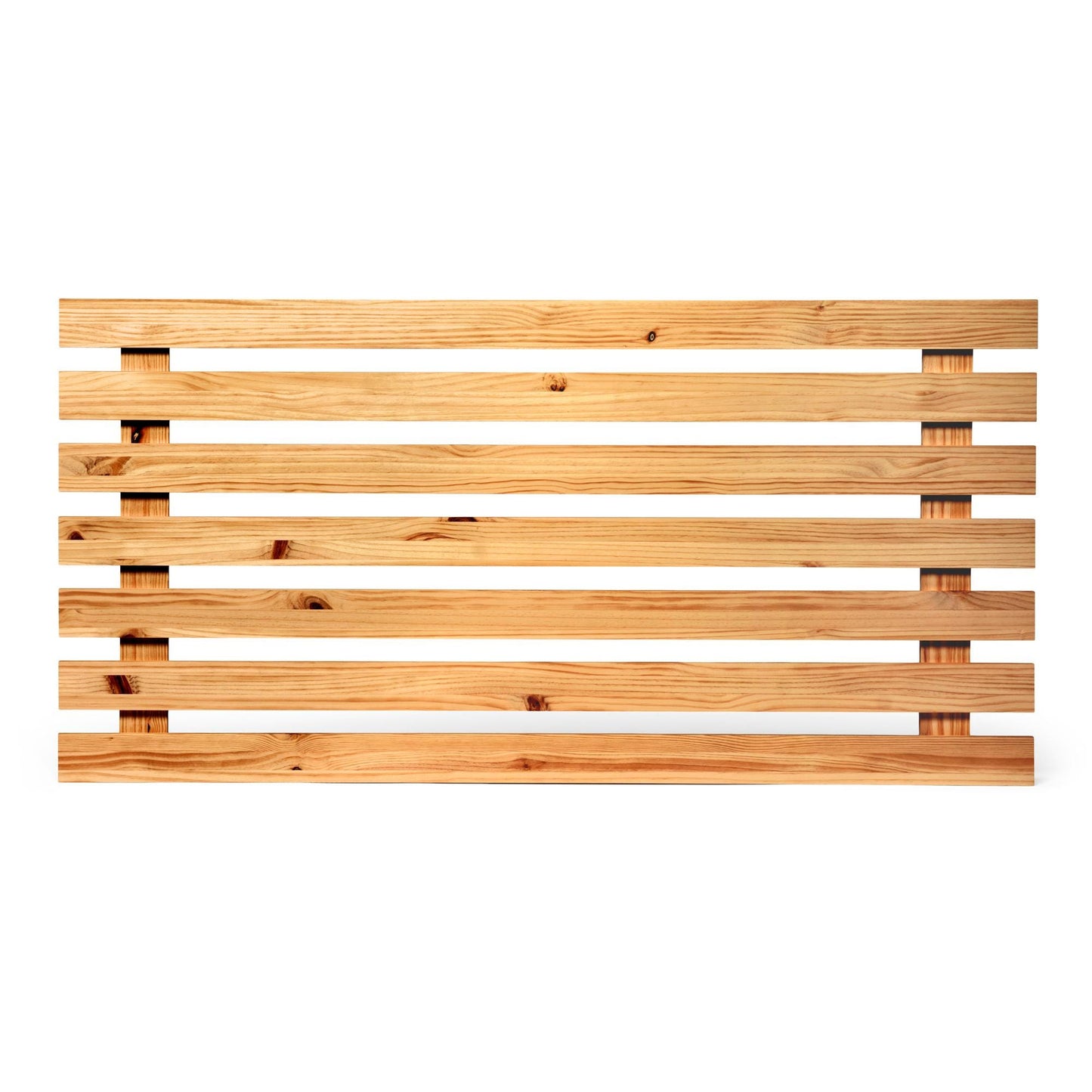 Cabecero | Altura 56 cm | Acabado "ROBLE" | Aino. Hecho a mano con madera maciza - Perfecto para el dormitorio.