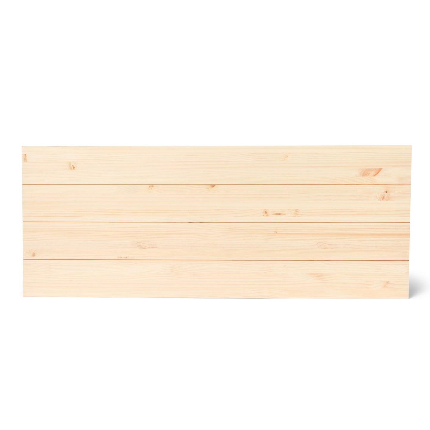 Cabecero de madera | Altura 45 cm | Acabado "NATURAL" | Hiyori - Hecho a mano con madera maciza - Perfecto para el dormitorio