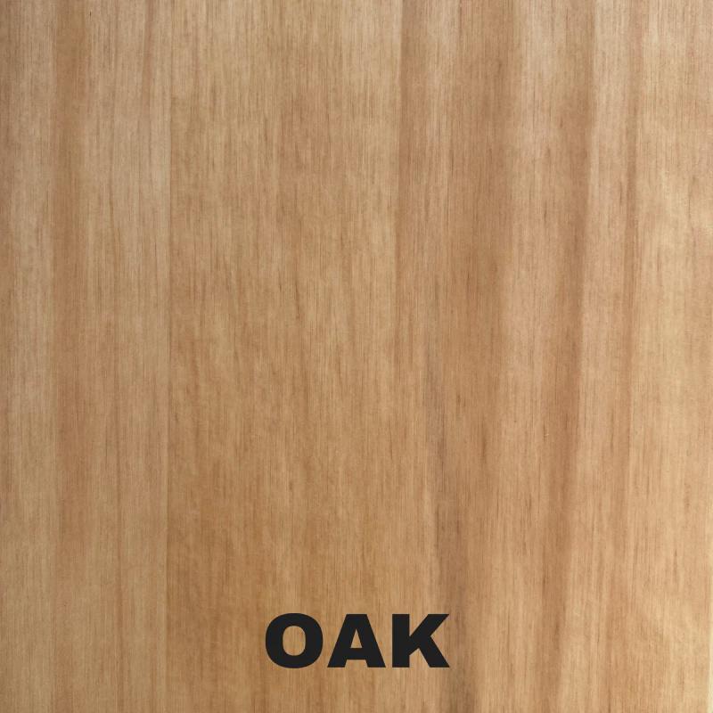 Cabecero | Altura 60 cm | Acabado "ROBLE" | Fuji - Hecho a mano con madera maciza - Perfecto para el dormitorio