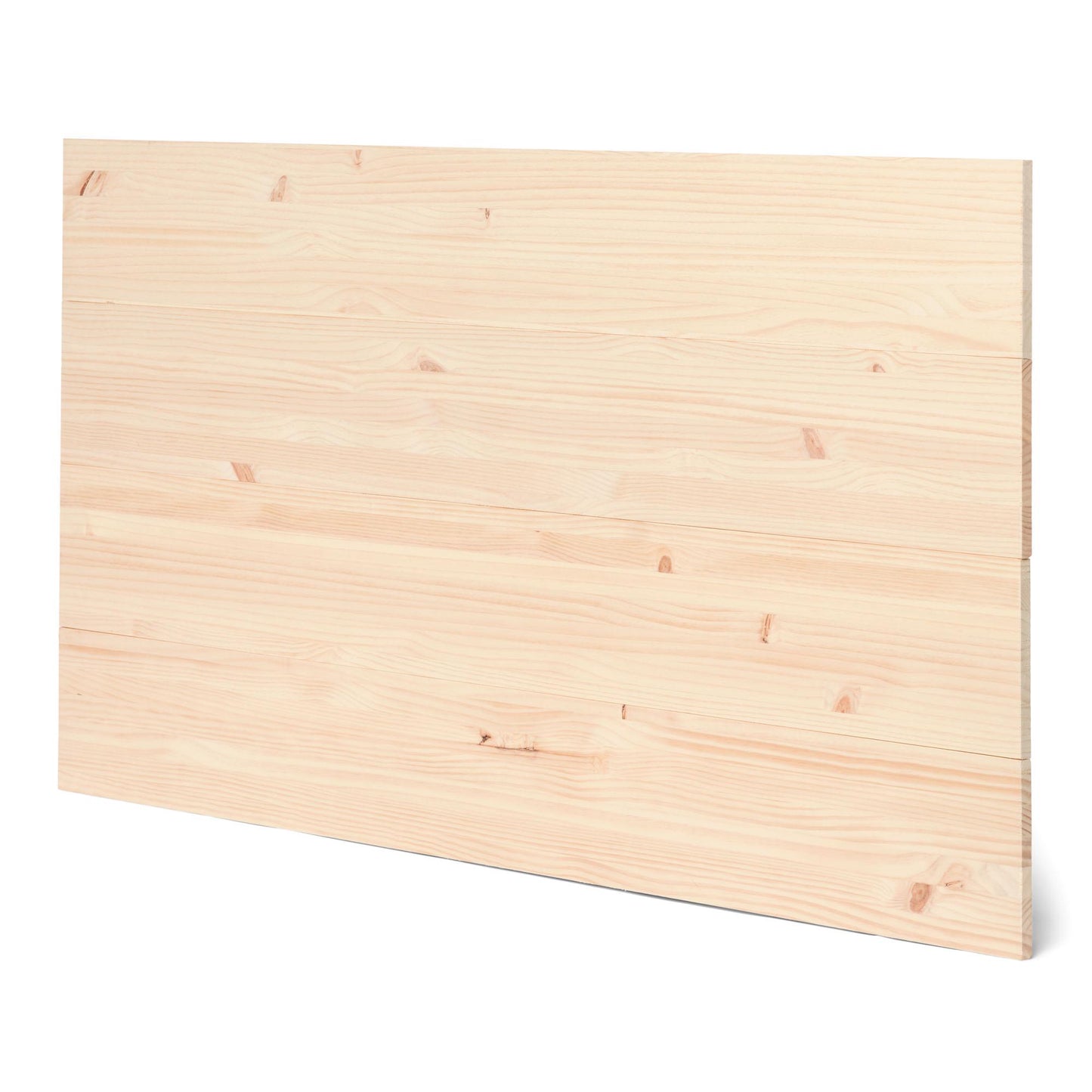 Cabecero | Altura 60 cm | Acabado "NATURAL" | Fuji - Hecho a mano con madera maciza - Perfecto para el dormitorio
