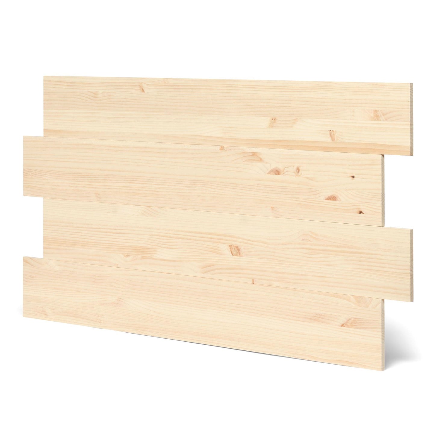 Cabecero | Altura 80 cm | Acabado "NATURAL" | Higashi - Hecho a mano con madera maciza - Perfecto para el dormitorio
