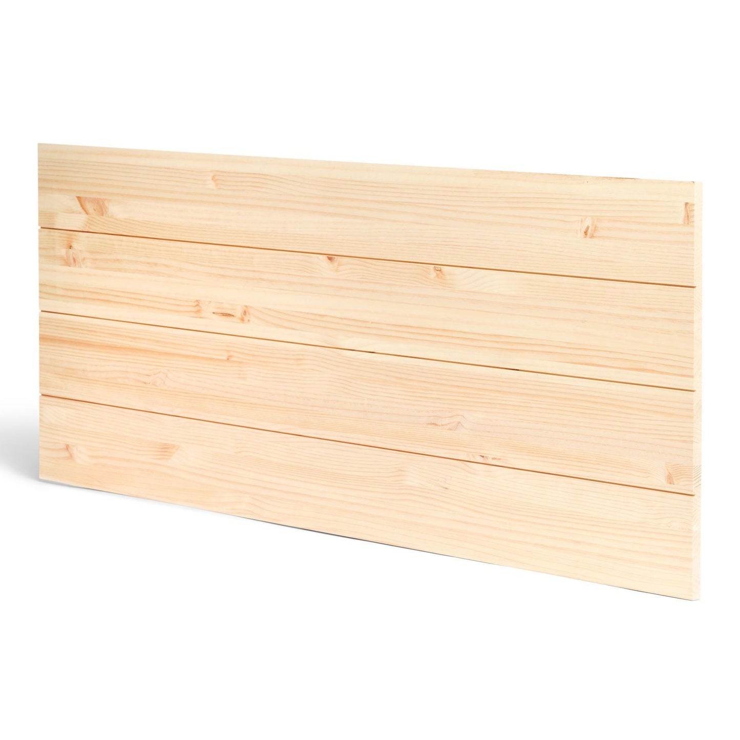 Cabecero de madera | Altura 45 cm | Acabado "NATURAL" | Hiyori - Hecho a mano con madera maciza - Perfecto para el dormitorio