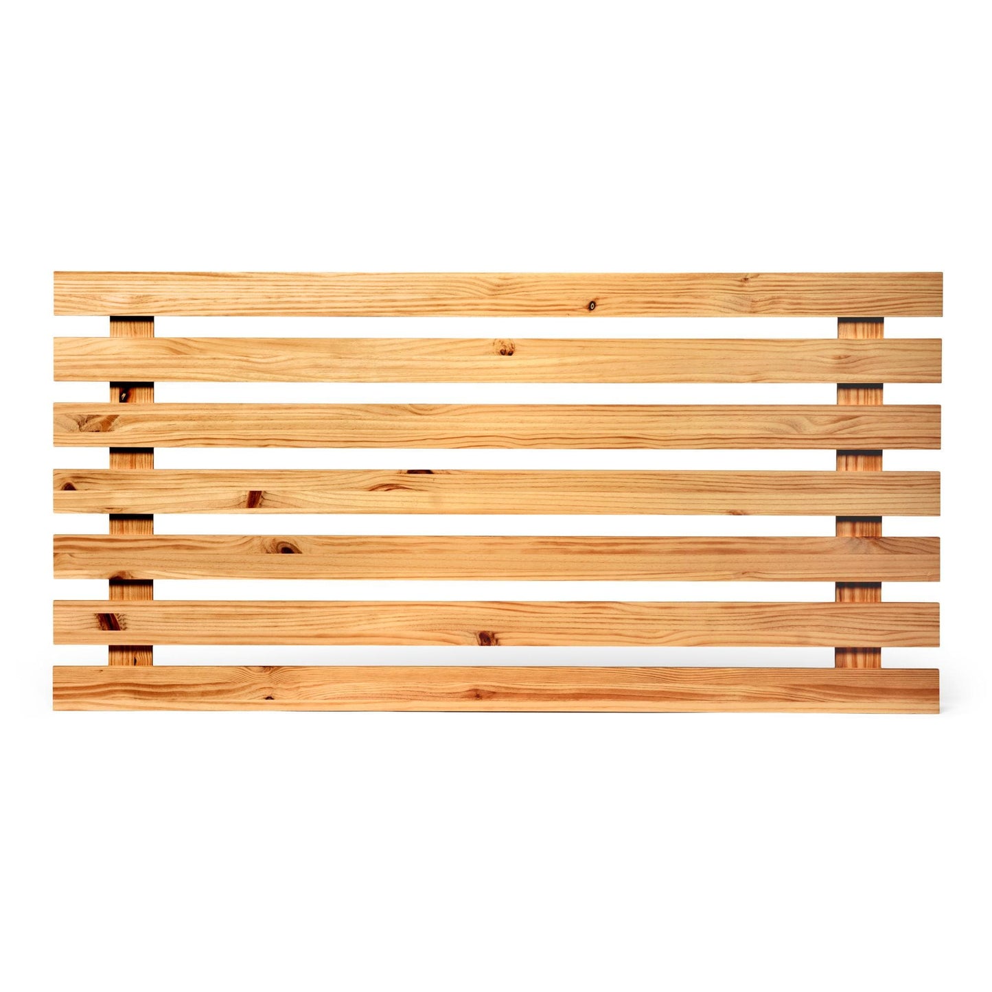 Cabecero | Altura 80 cm | Acabado "ROBLE" | Aino - Hecho a mano con madera maciza - Perfecto para el dormitorio