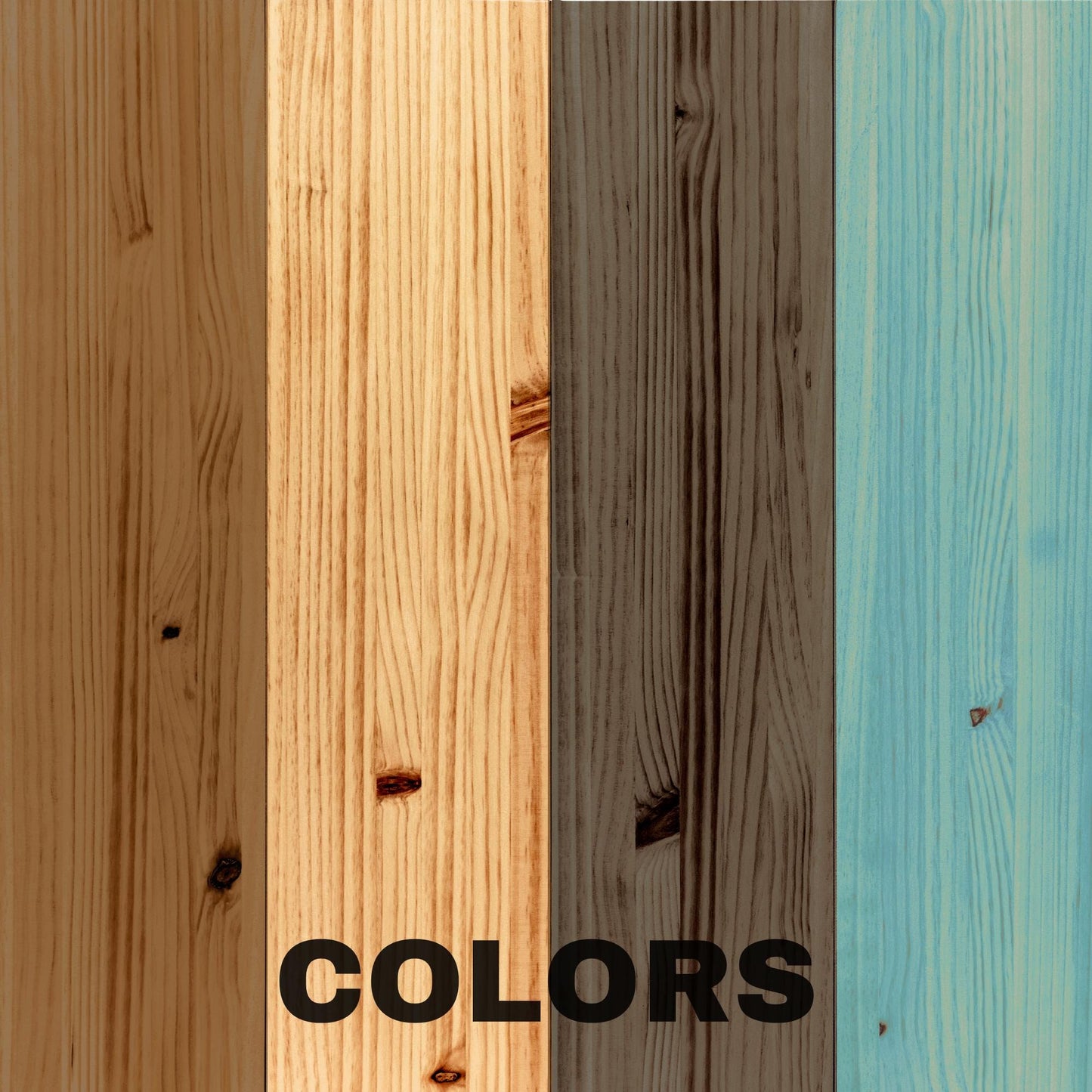 Cabecero | Altura 60 cm | Acabado "COLORS" | Haku. Hecho a mano con madera maciza - Perfecto para el dormitorio