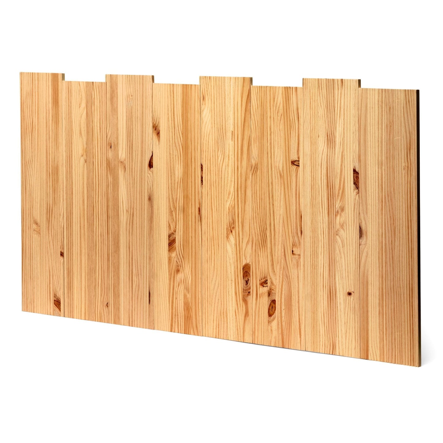 Cabecero | Altura 80 cm | Acabado "ROBLE" | Haku. Hecho a mano con madera maciza - Perfecto para el dormitorio.