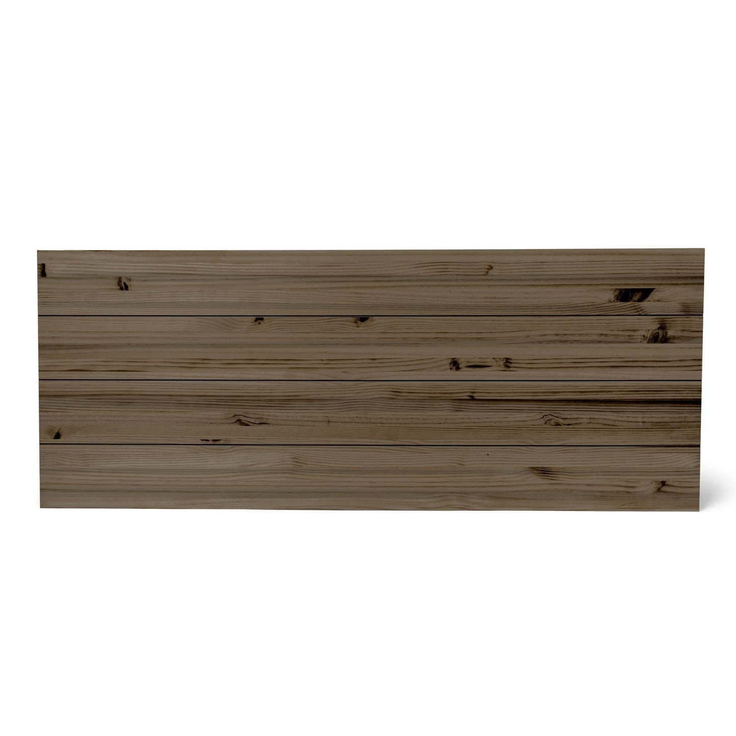 Cabecero de madera | Altura 60 cm | Acabado "GRIS CRUDO" | Hiyori. Hecho a mano con madera maciza - Perfecto para el dormitorio.
