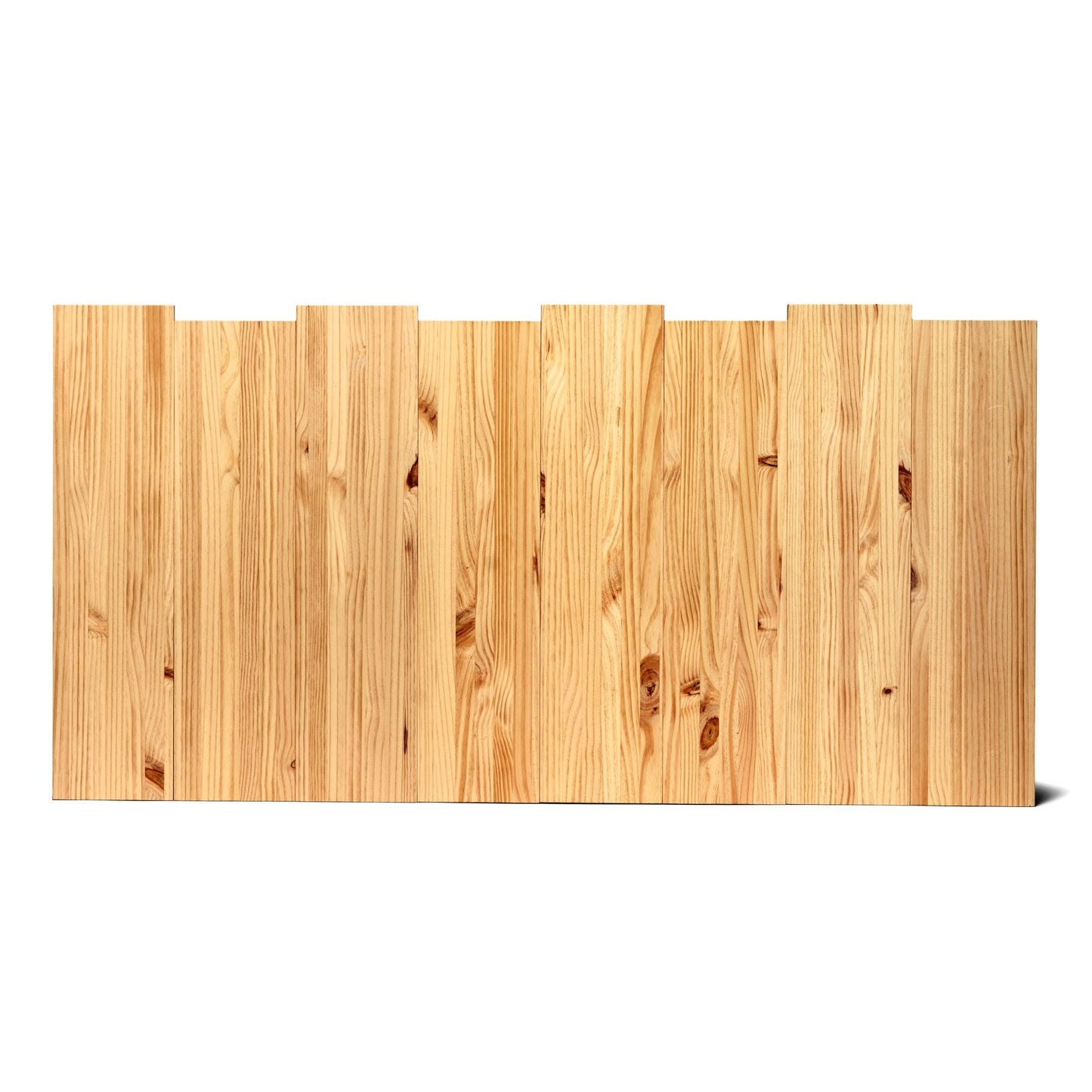 Cabecero | Altura 80 cm | Acabado "ROBLE" | Haku. Hecho a mano con madera maciza - Perfecto para el dormitorio.