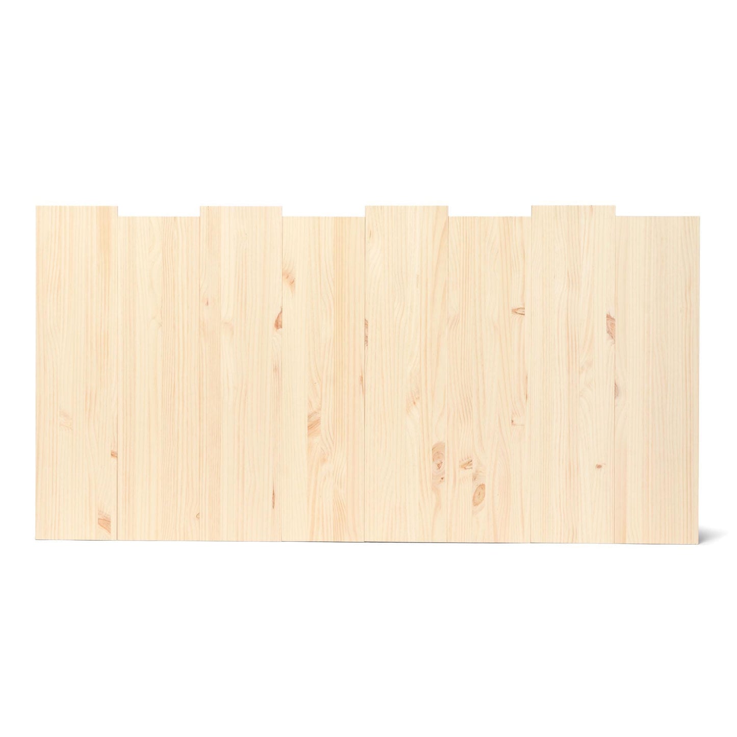 Cabecero | Altura 80 cm | Acabado "NATURAL" | Haku. Hecho a mano con madera maciza - Perfecto para el dormitorio