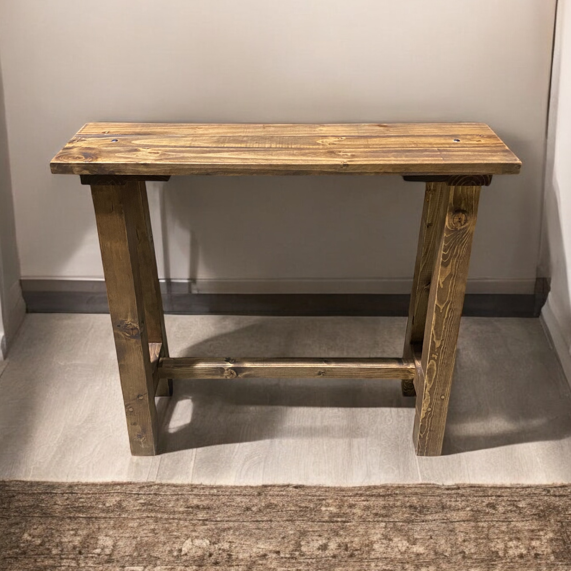 ZAO Consola - Recibidor de madera maciza.